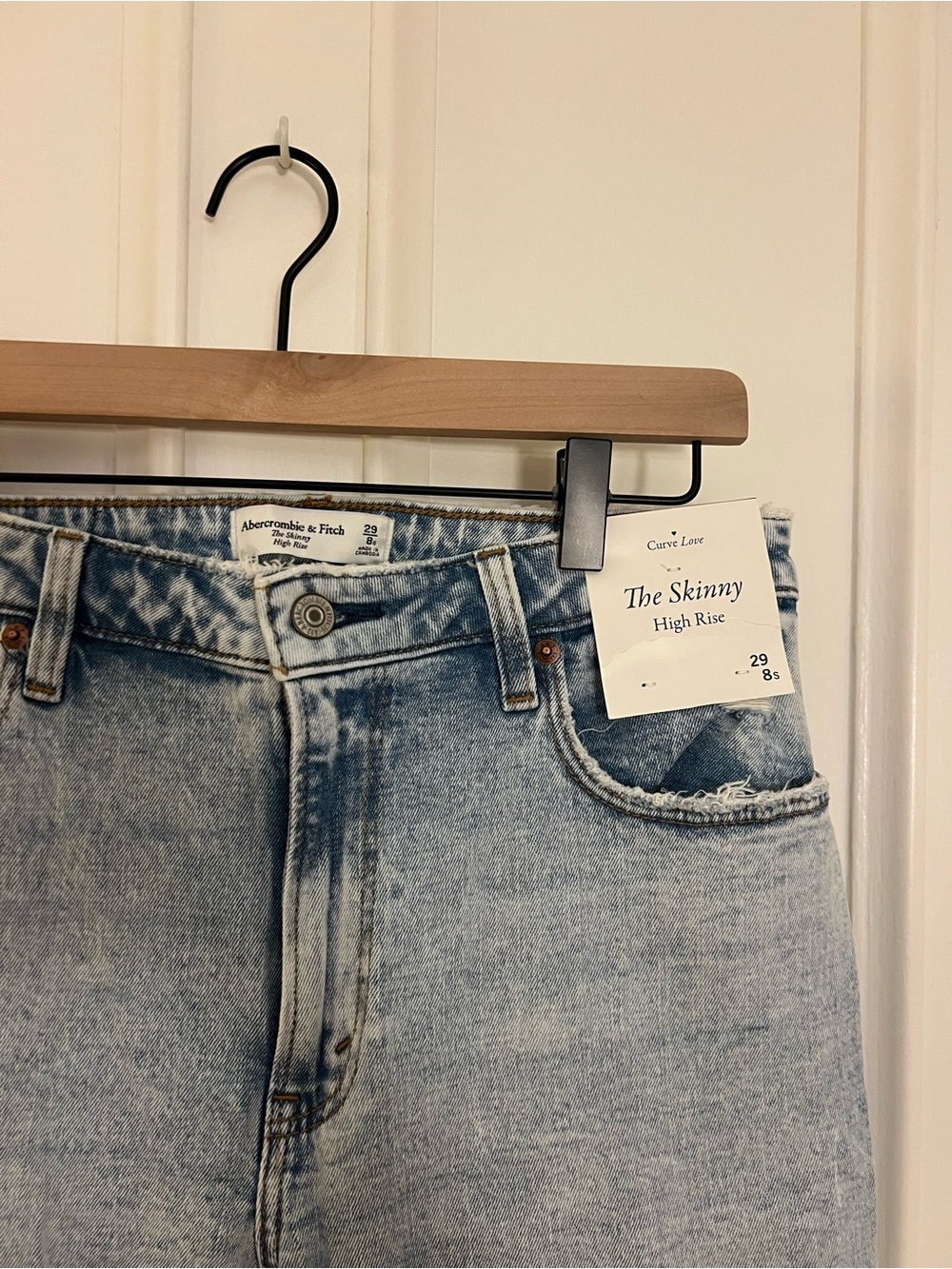 NWT Abercrombie & Fitch Curve love the skinny high rise